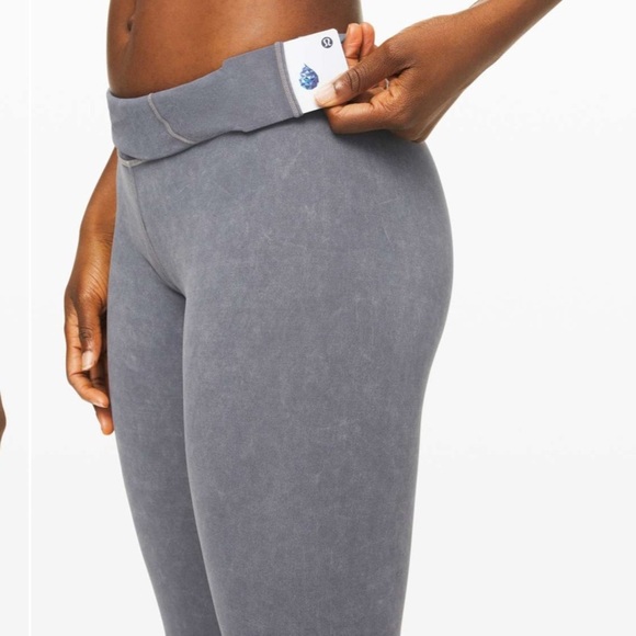 Lululemon Wunder Under High-Rise Tight *Snow Washed 28" Washed Luna Size 8 18 - Picture 5 of 7